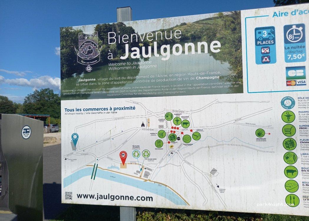 Camperplaats Jaulgonne - Foto 6