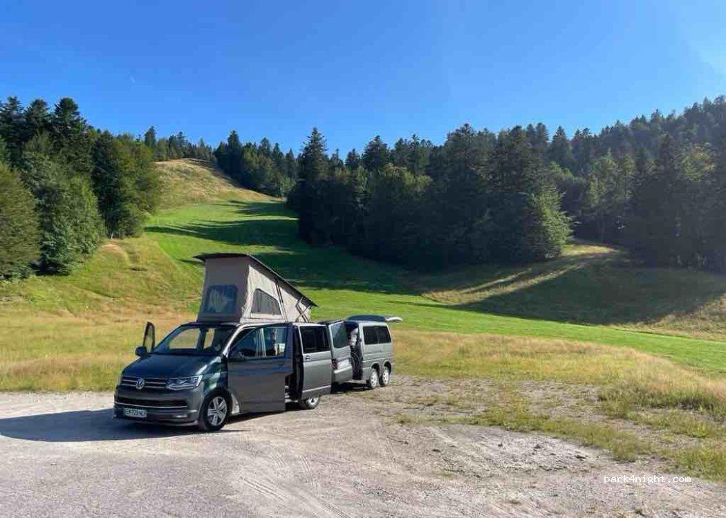 aire de services et stationnement camping cars 88310 Ventron - Foto 3