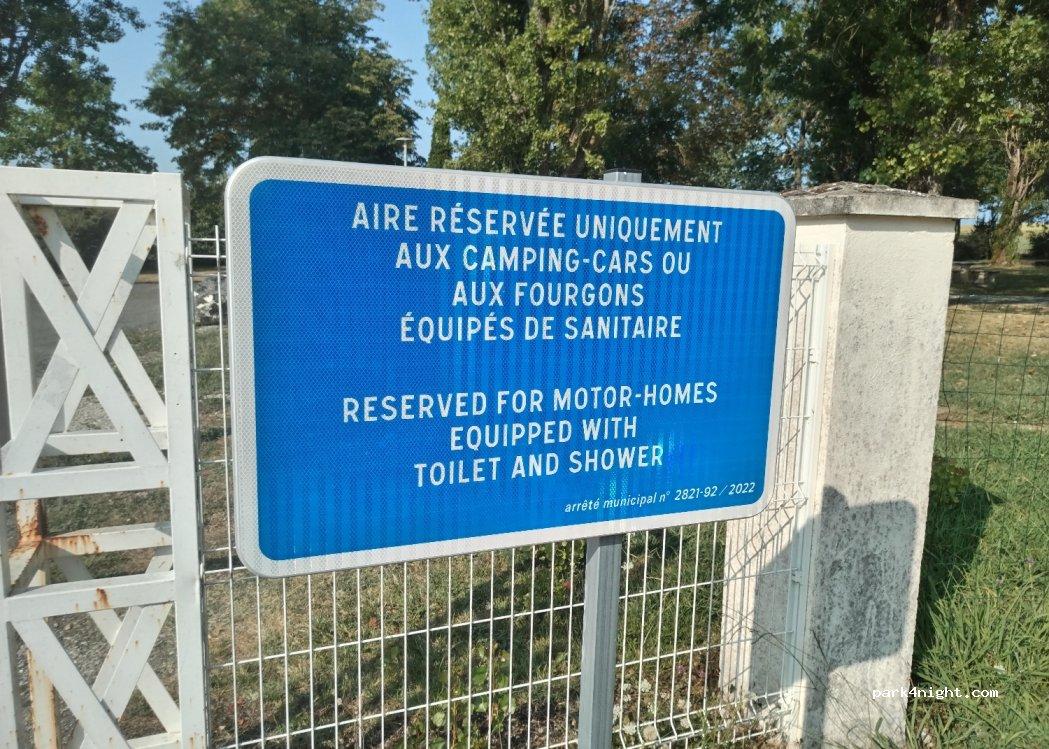 [AirePark] Aire de Camping-Car Mirambeau - Foto 3