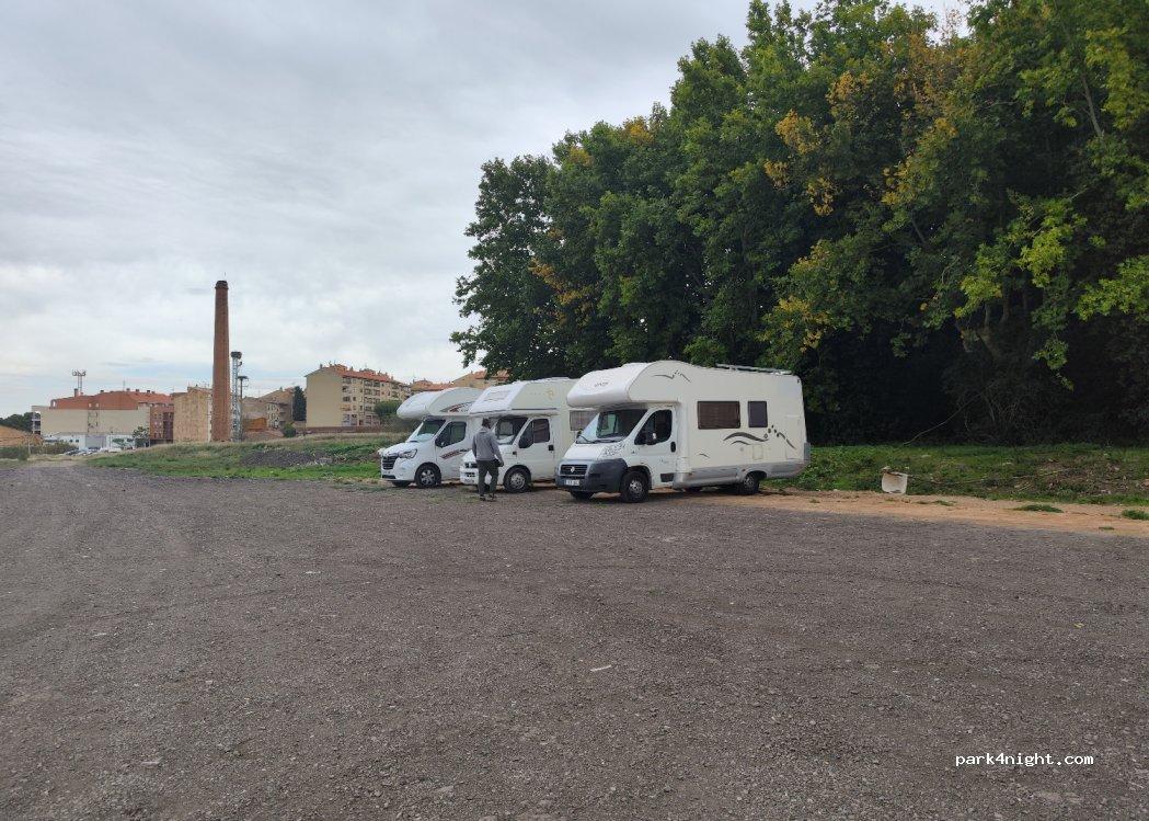 Parking autocaravanas Tarazona