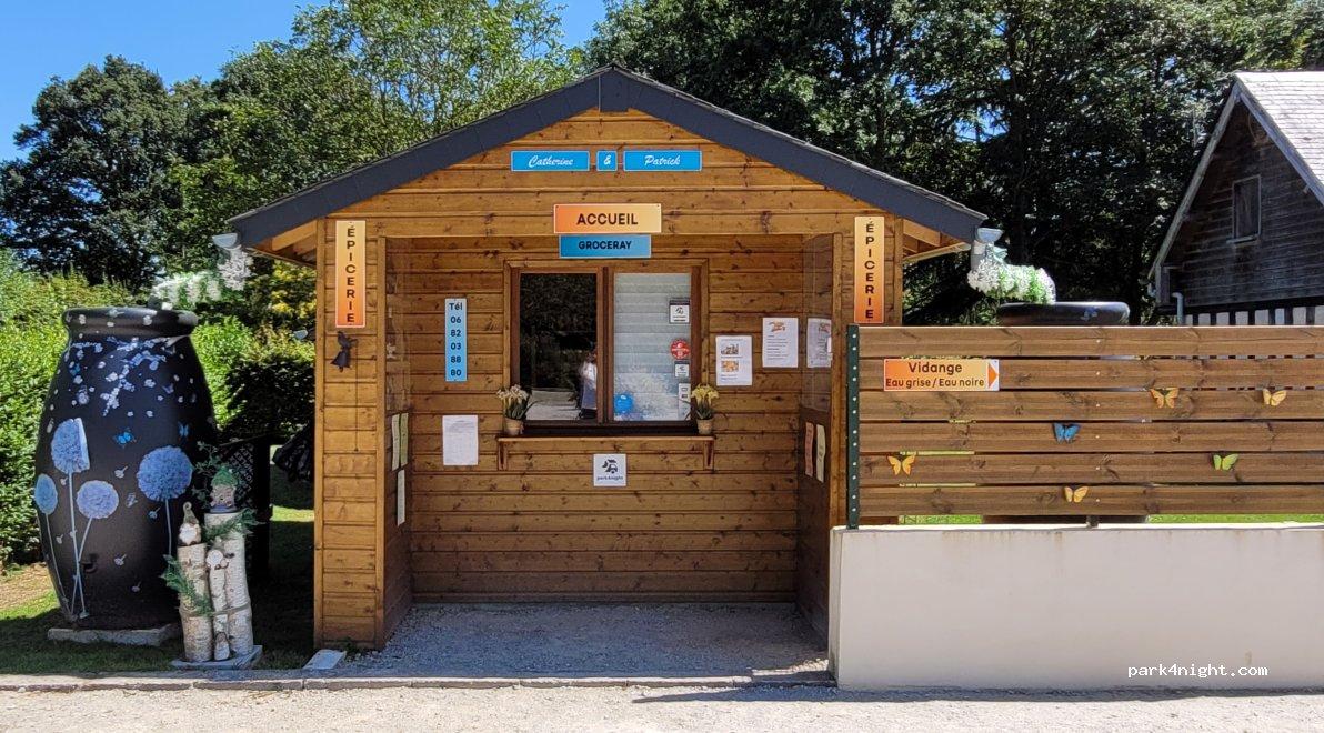 aire camping car la goule