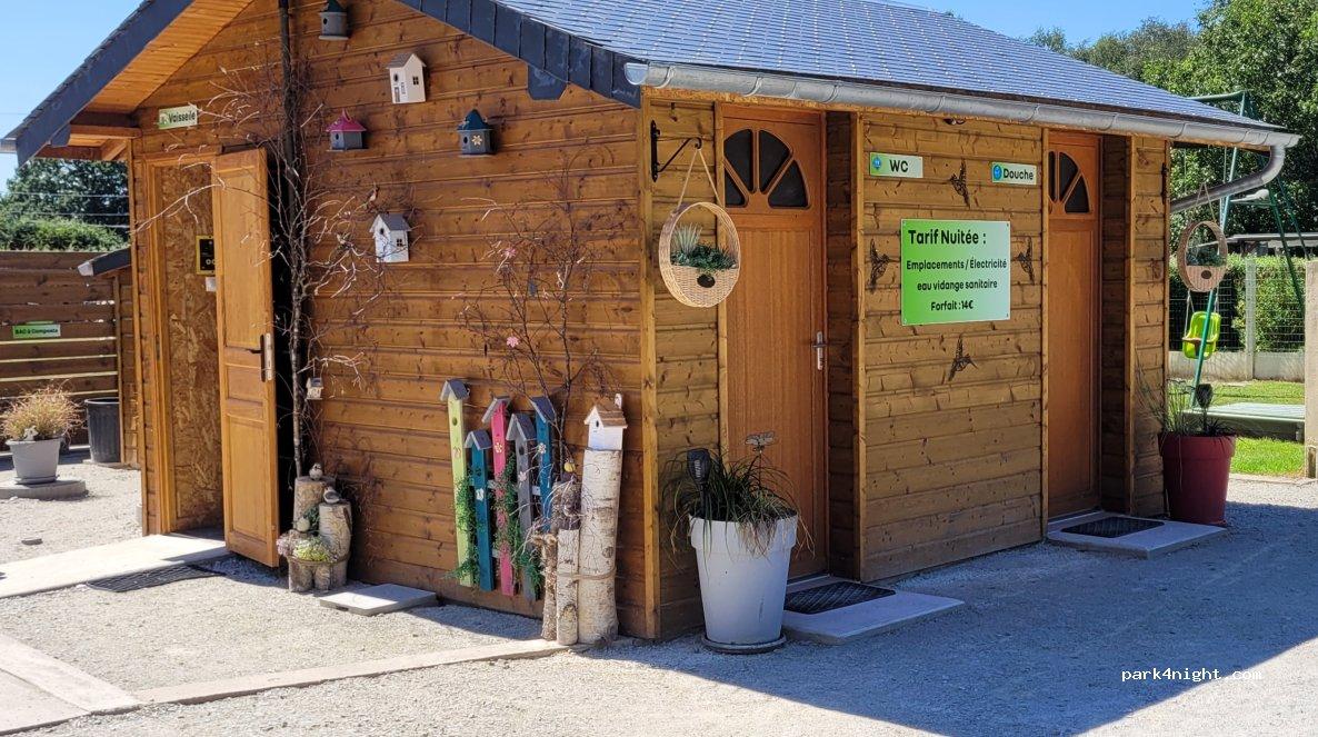 aire camping car la goule - Foto 3