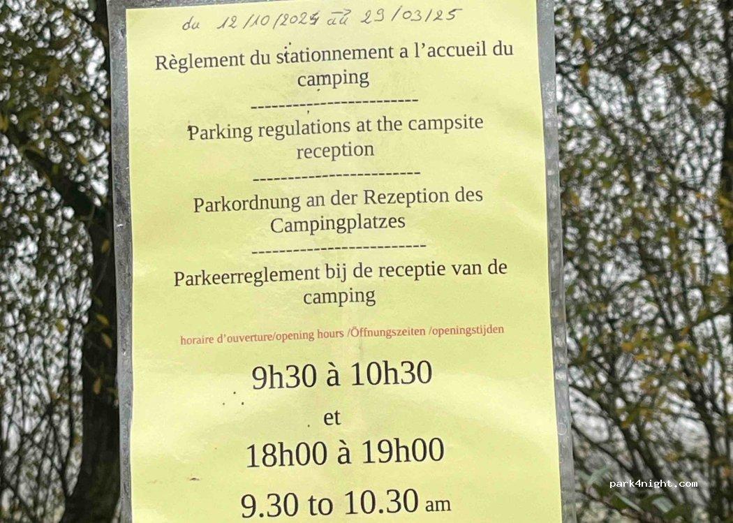 Aire de camping car Forges Les Eaux - Foto 5