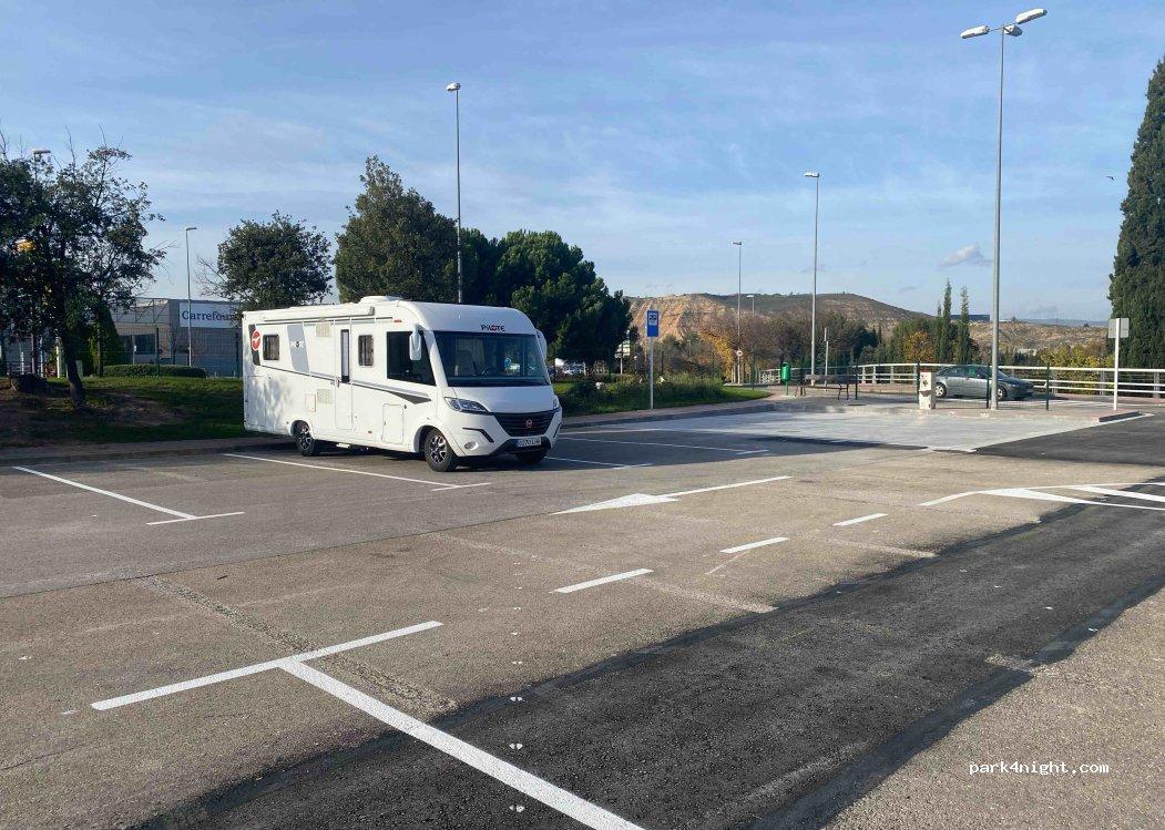 Área autocaravanas Logroño