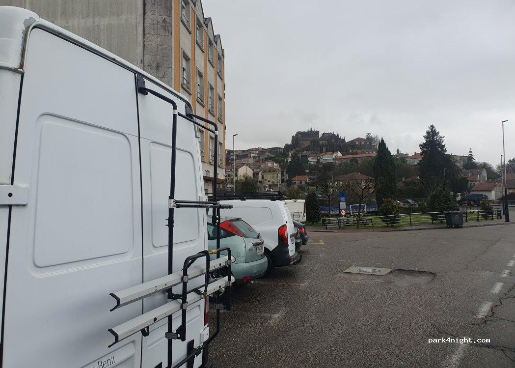 Área de autocaravanas de Tui