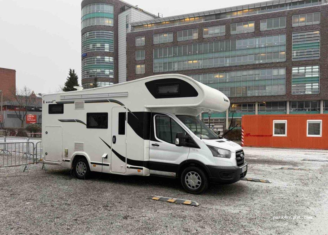 Área De Autocaravanas Hamburgo - Foto 7