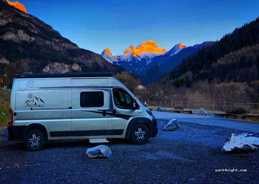 Aire de camping car du Lauzet-Ubaye - Foto 3