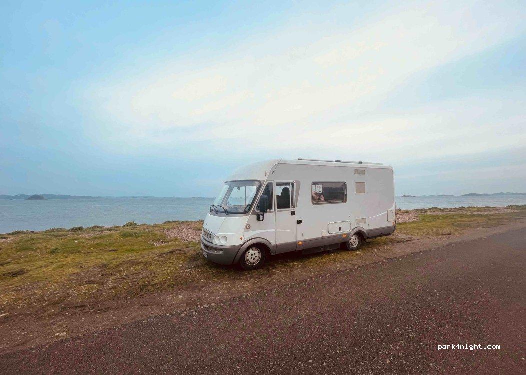 Aire Camping Car Pointe de l'Arcouest - Foto 2