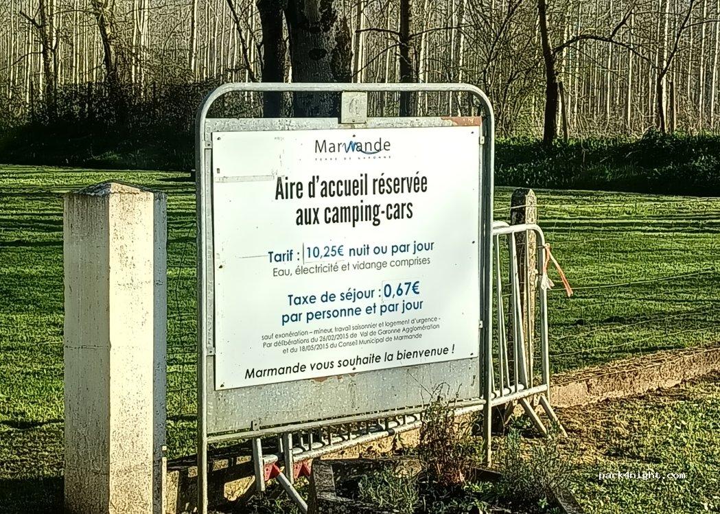 Aire de camping-cars de Marmande - Foto 2