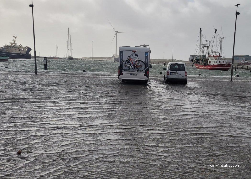 Autocamper plads Hvide Sande Havn - Foto 6