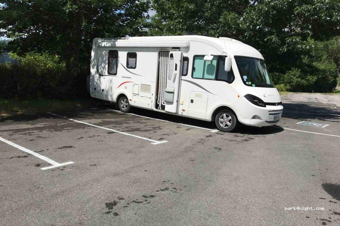 Aire de camping Car Najac