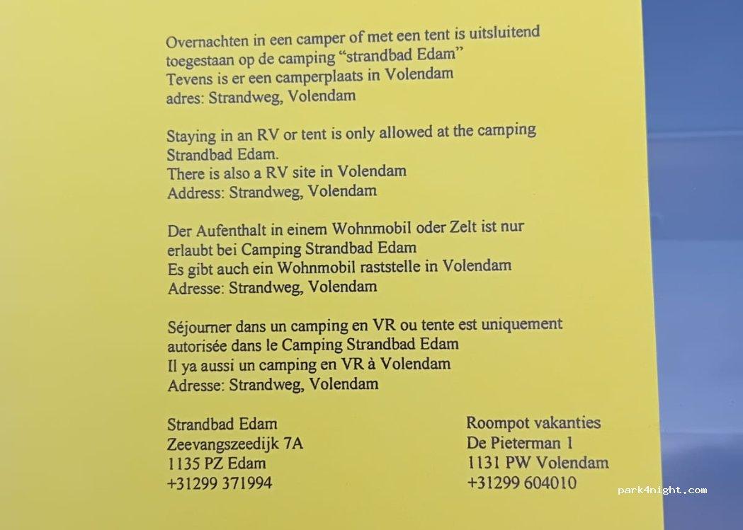 Camping Car Area Volendam - Foto 7