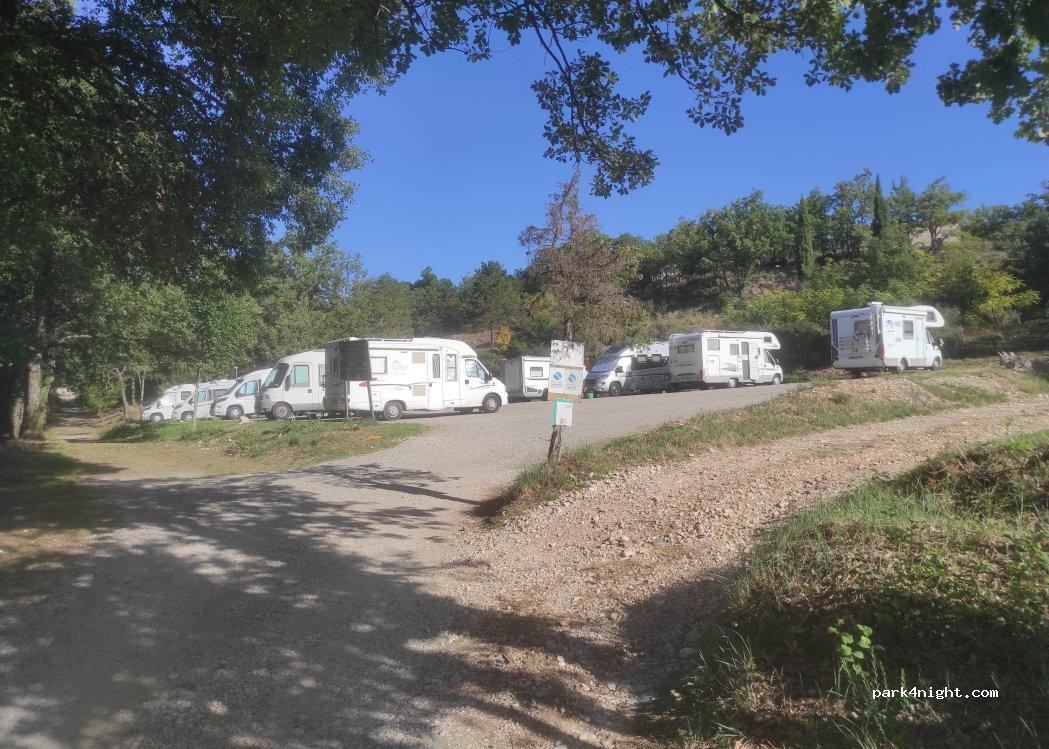 Aire camping-cars les salles sur verdon - Foto 7