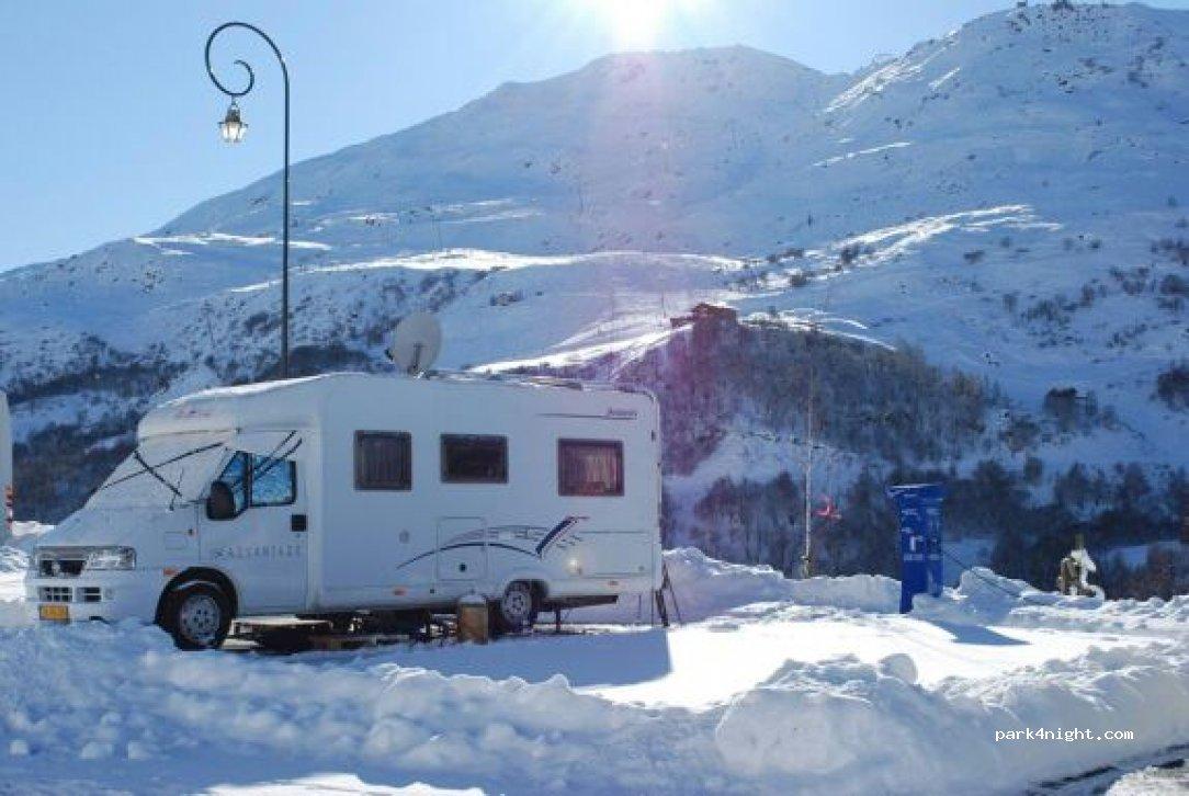 Área de Autocaravanas Les Menuires - Foto 3