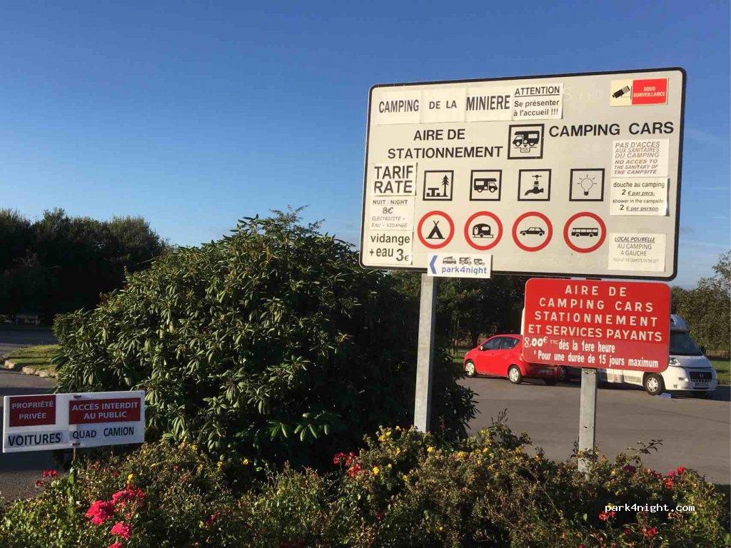 Aire de camping car Forges Les Eaux