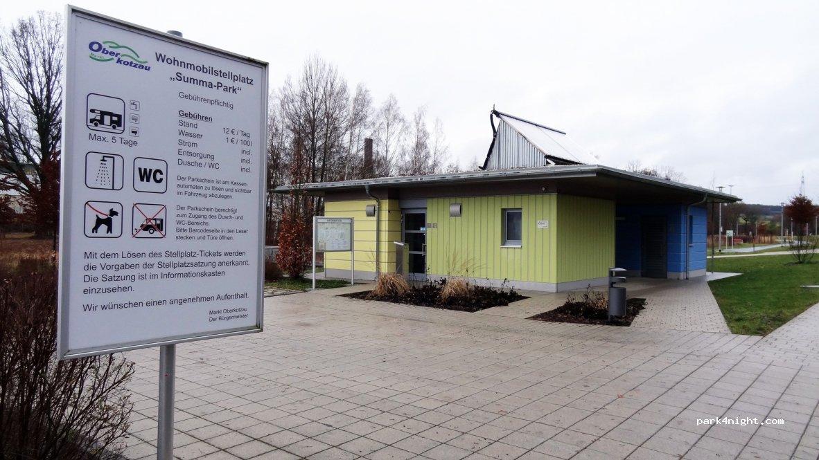 Wohnmobilstellplatz am Summapark