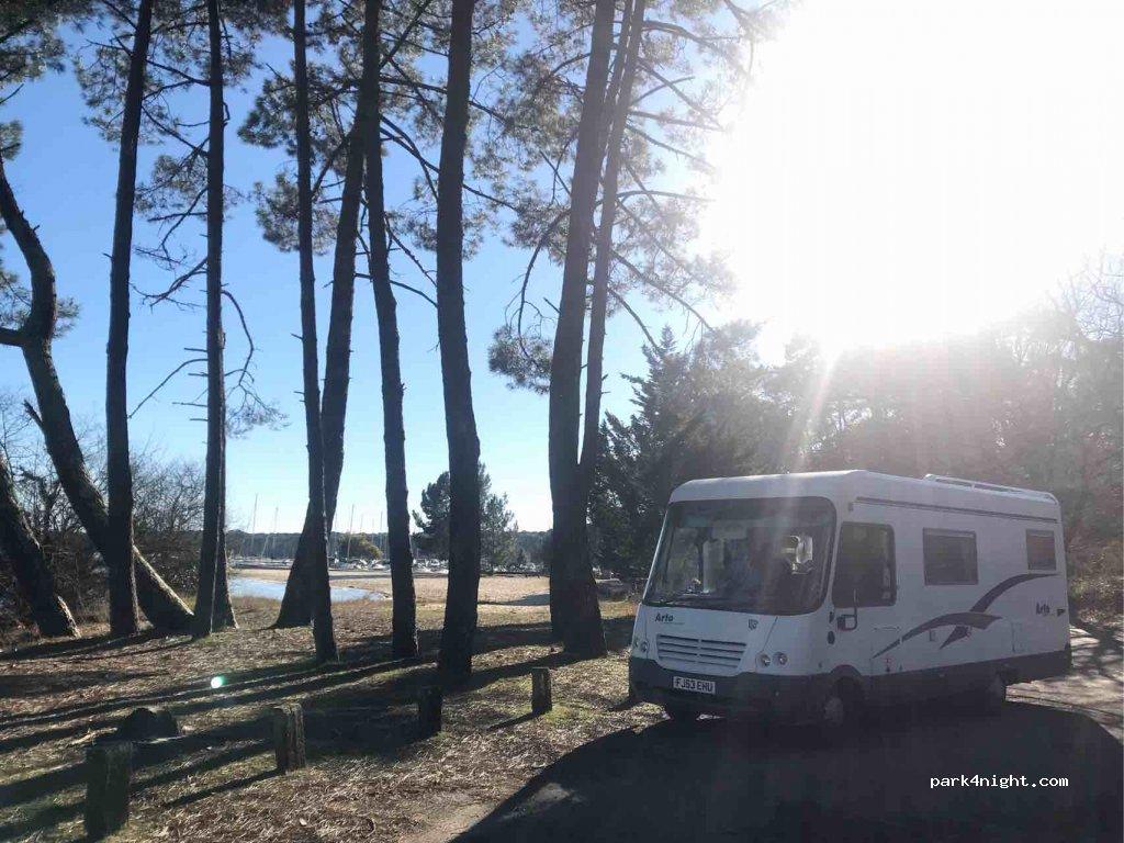 Biscarosse Plage Aire De Camping Car Maguide - Foto 4