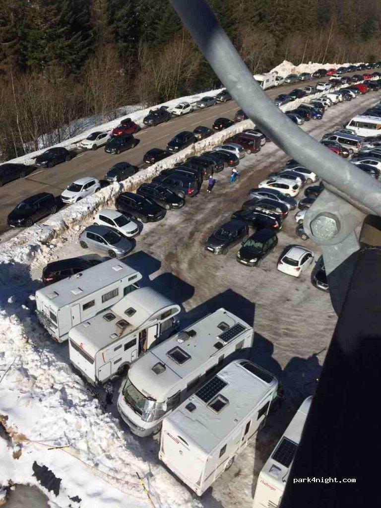 aire de stationnement camping cars 88250 La Bresse - Foto 6