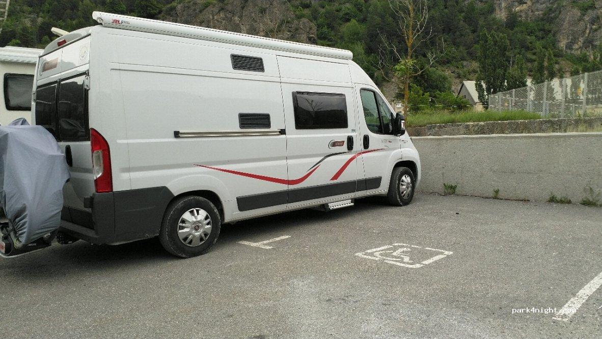 Aire CAMPING-CAR PARK de l'Argentière-la-Bessée - Foto 5