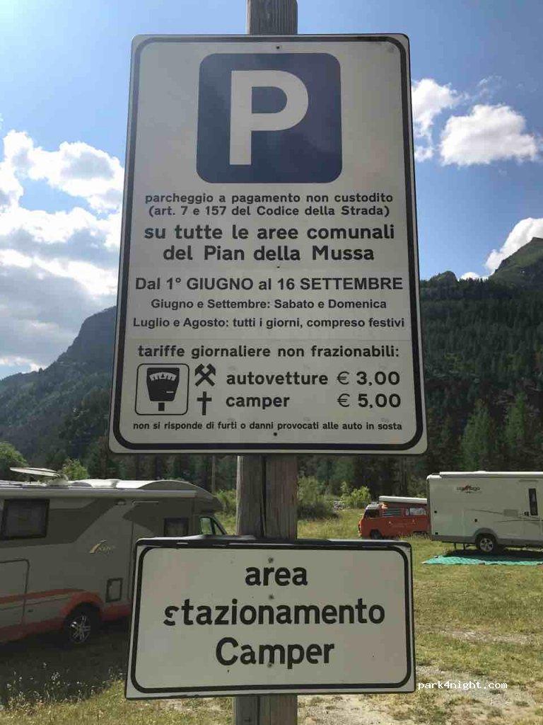 Area Parcheggio Camper Piano della Mussa - Foto 4