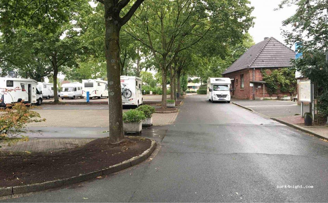 Camper Bocholt at Lake Aa