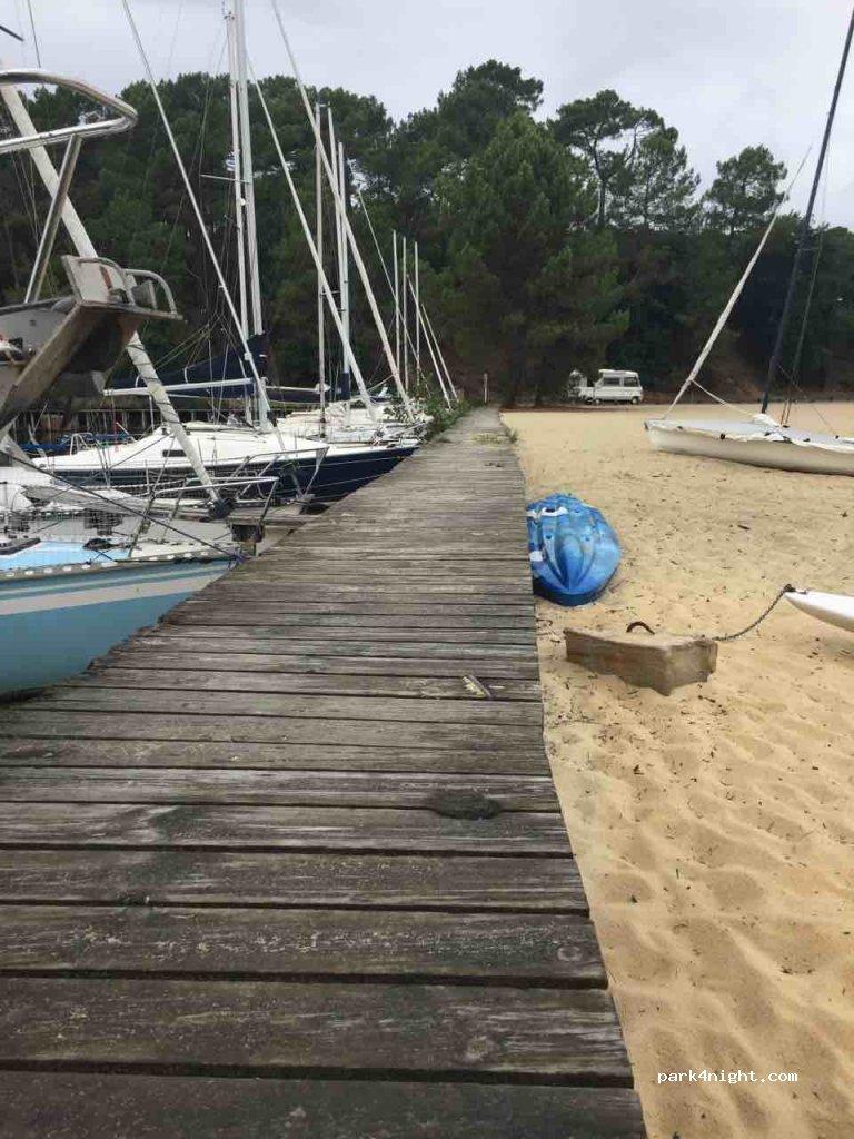 Biscarosse Plage Aire De Camping Car Maguide - Foto 6