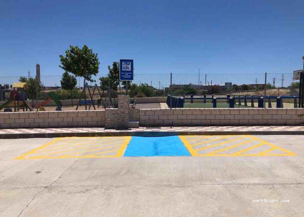 Área autocaravanas Lobón