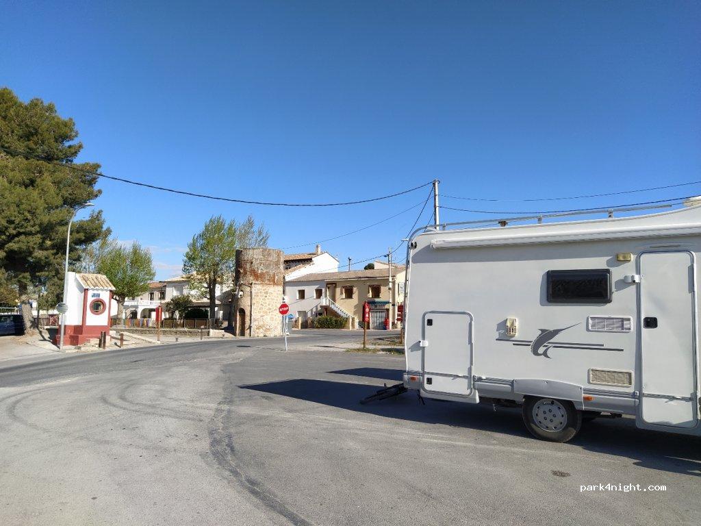 Area de autocaravanas Tíjola