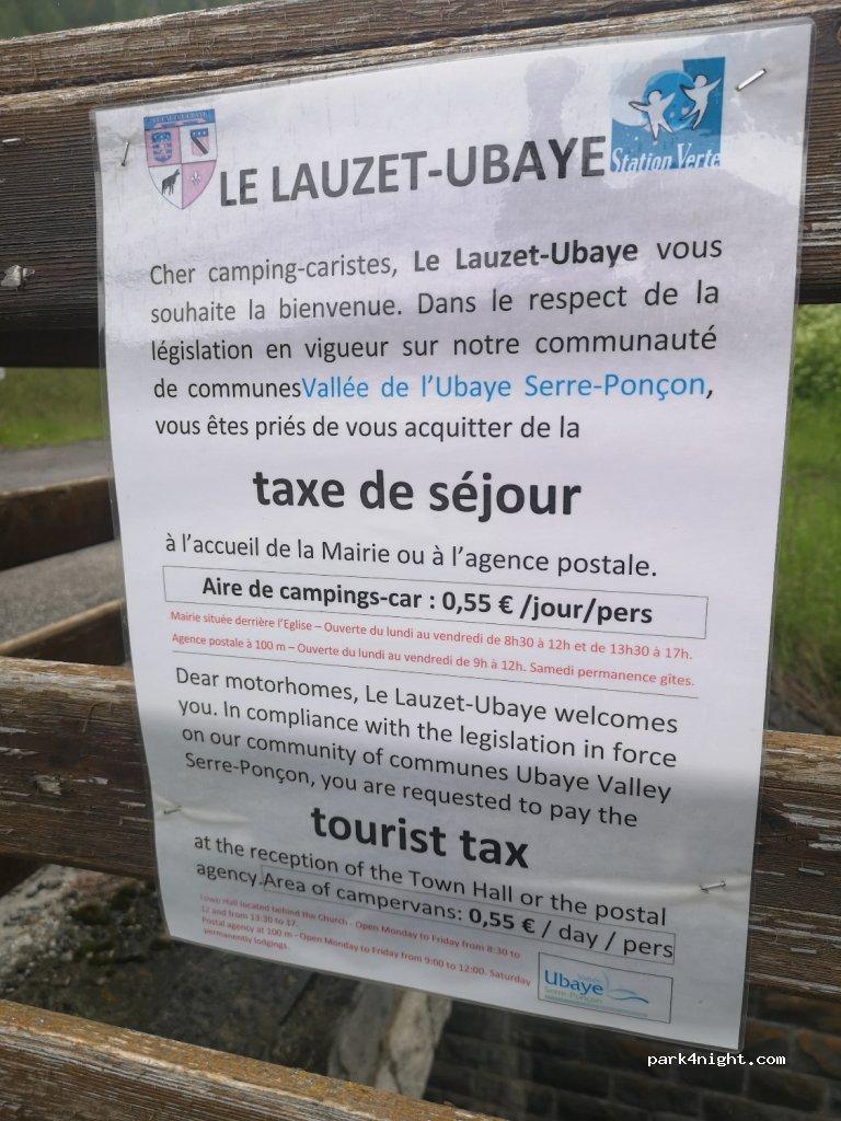 Aire de camping car du Lauzet-Ubaye - Foto 7