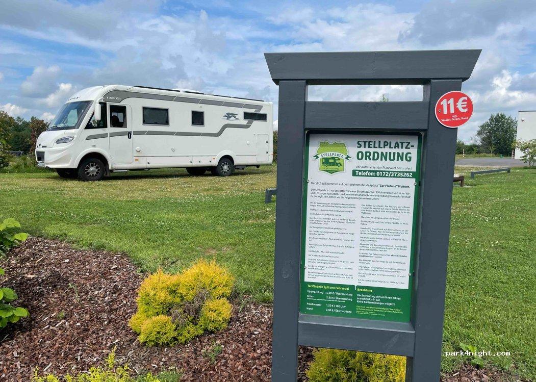 Wohnmobilstellplatz Mohorn, zur Platane - Foto 3