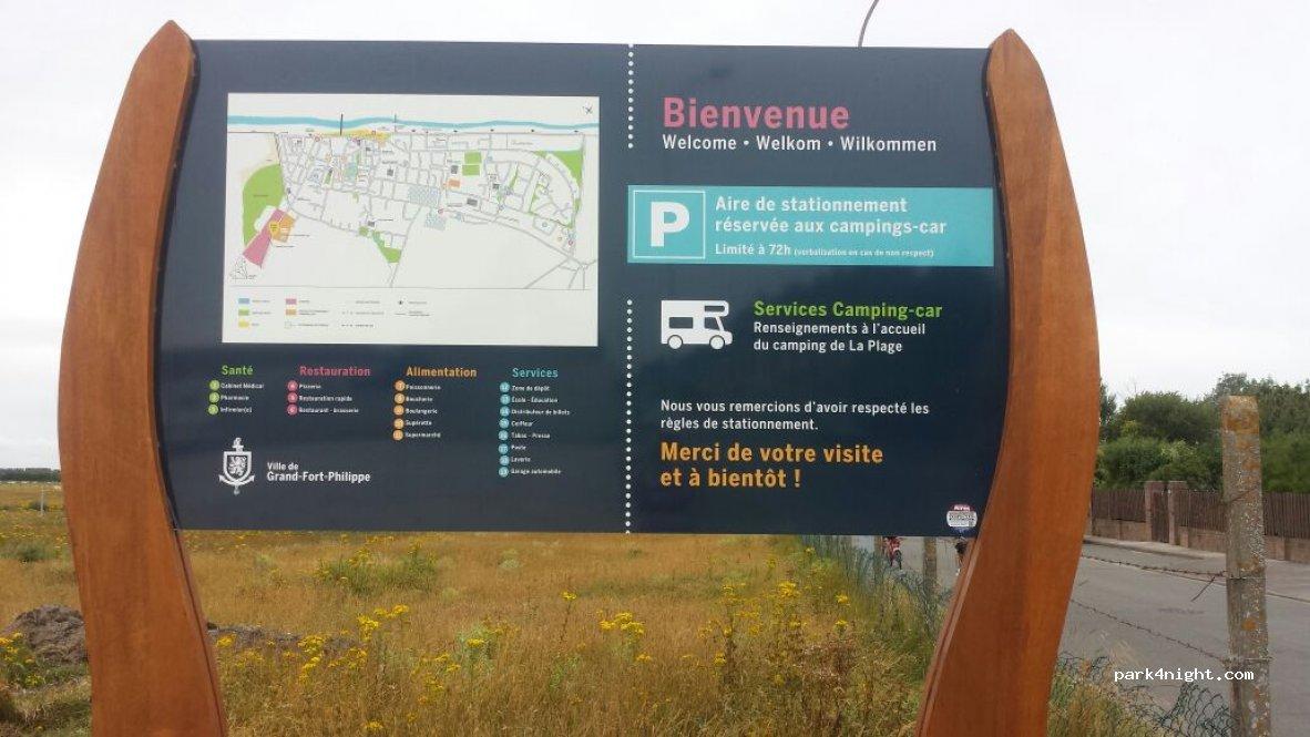 Aire de Camping-Car de Grand-Fort-Philippe - Foto 4