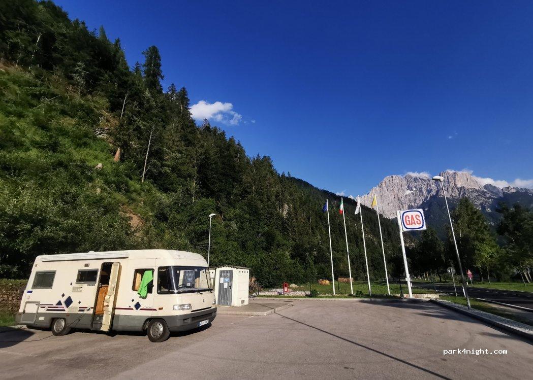 Area Sosta Camper Alleghe