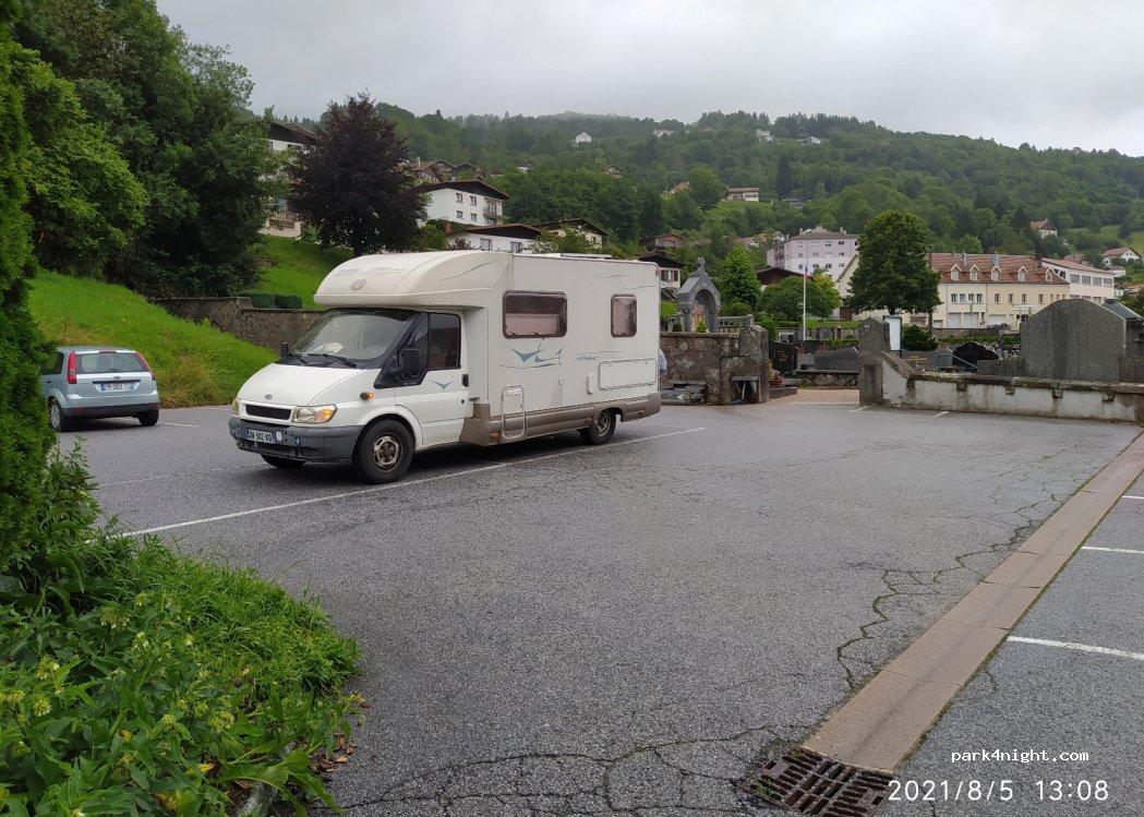 aire de stationnement camping cars 88250 La Bresse