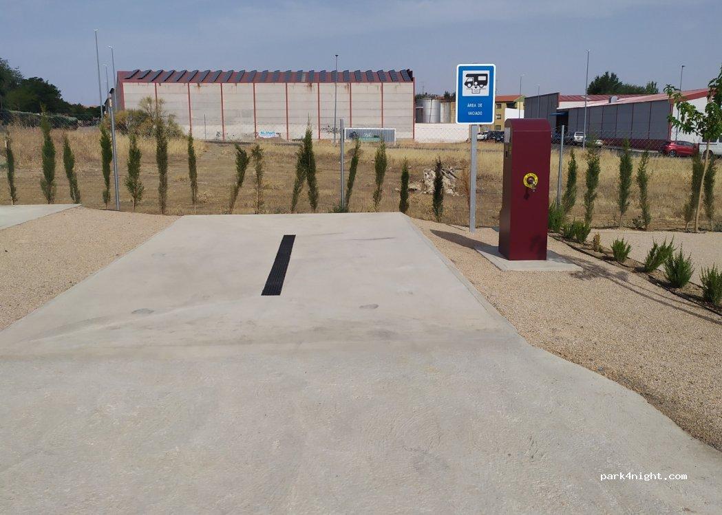 Área autocaravanas Viso del Marques
