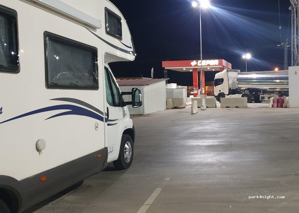 Área autocaravanas Almendralejo