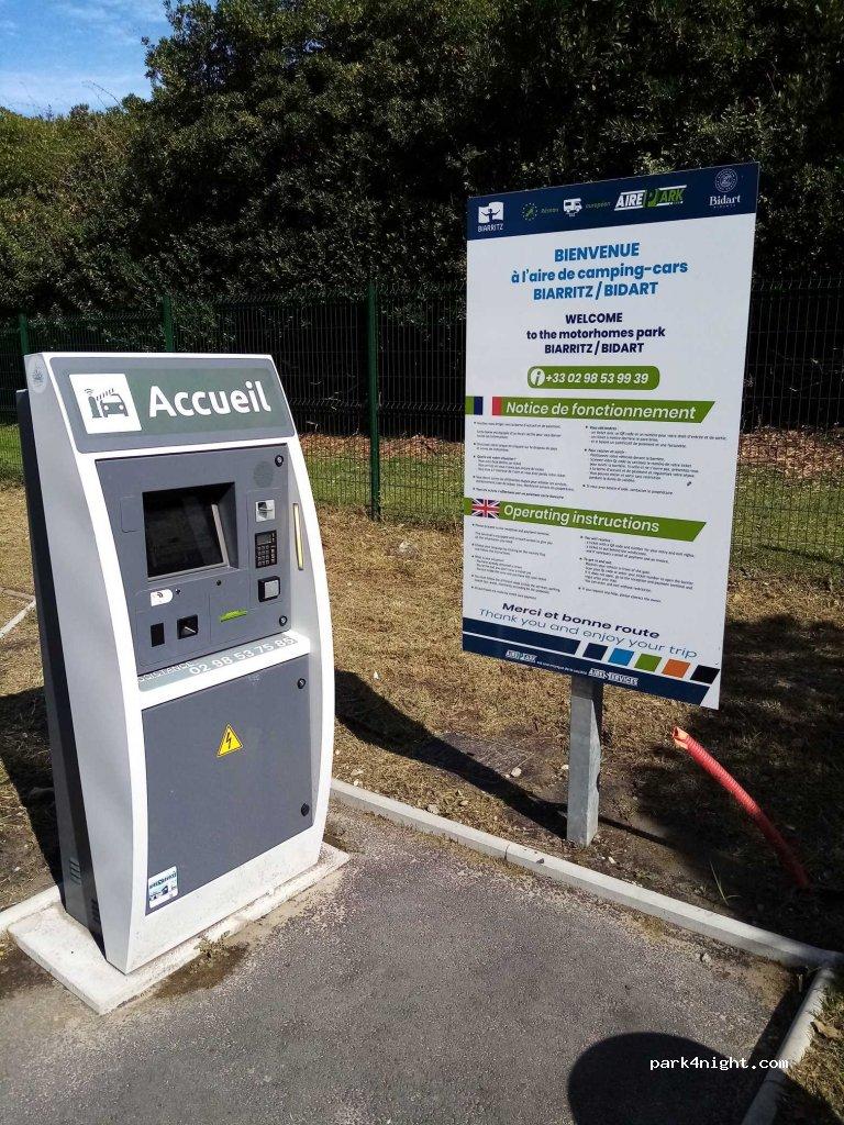 Área de Autocaravanas de Biarritz - Foto 4