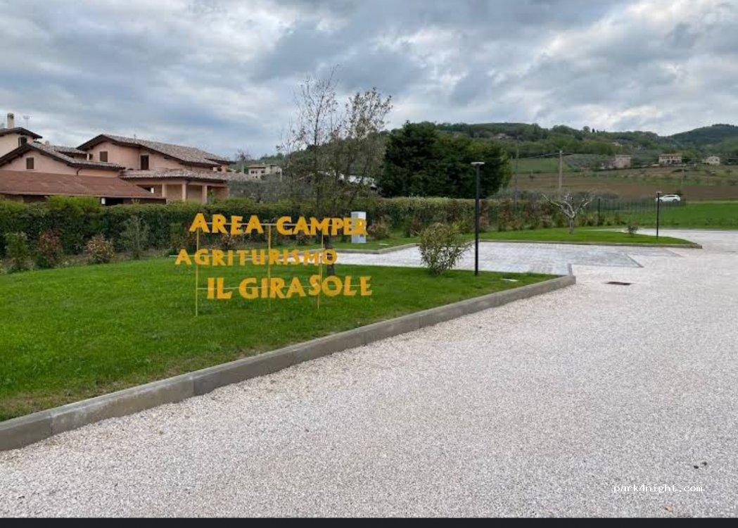 Area Sosta Camper IL GIRASOLE AGRITURISMO ASSISI - Foto 2