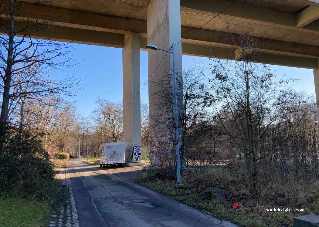 Wohnmobilstellplatz an SI Centrum