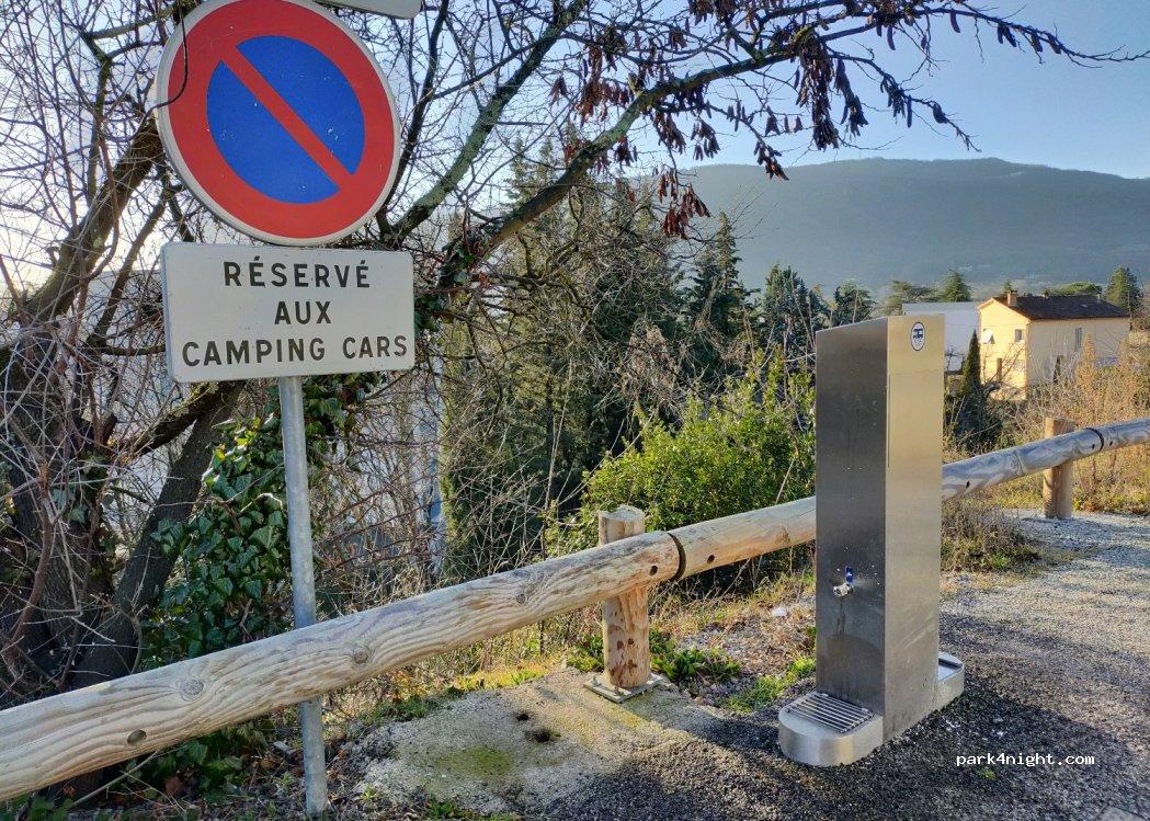 Aire de camping-car de Privas