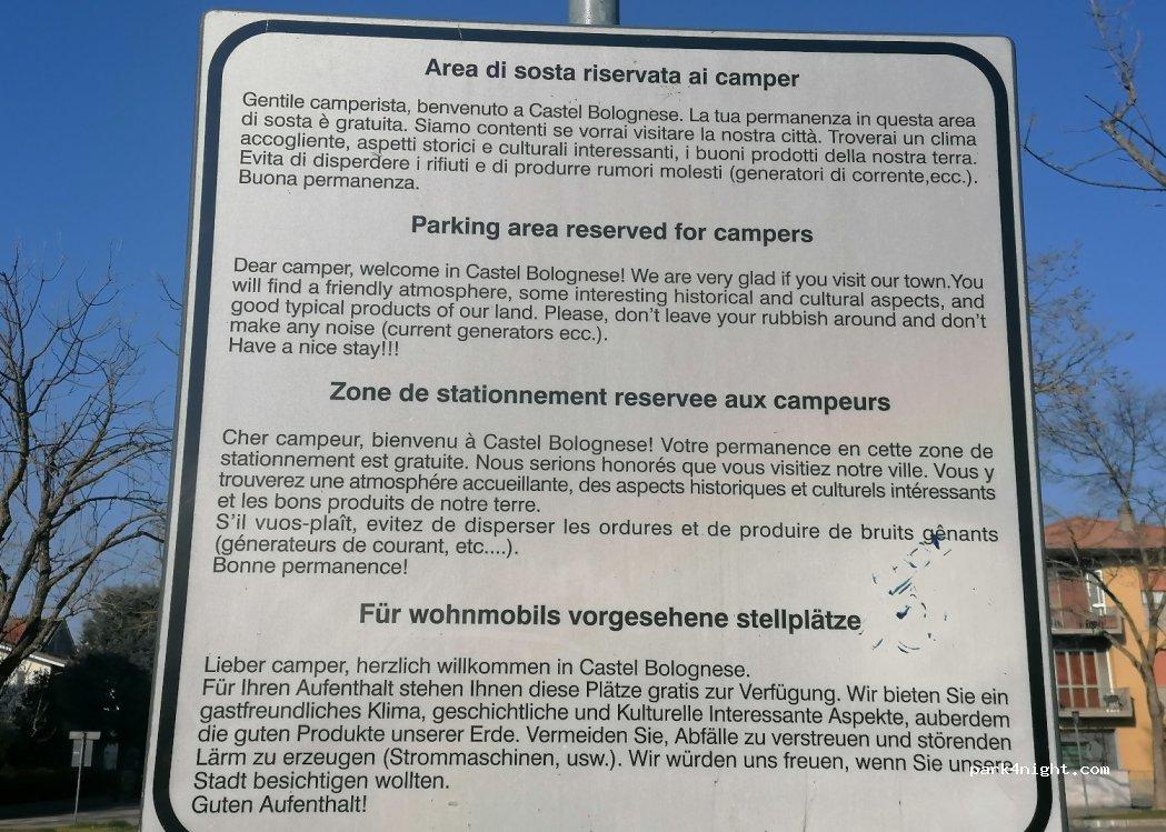 Area Sosta Camper 48014 Castel Bolognese RA - Foto 6