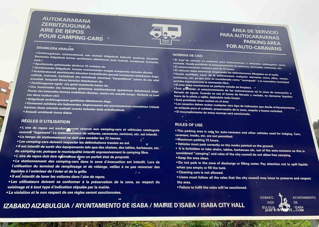 Área de autocaravanas de Isaba - Foto 3