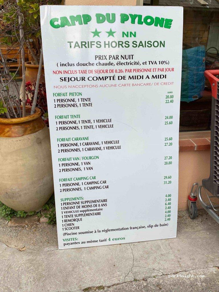 Camping du Pylône