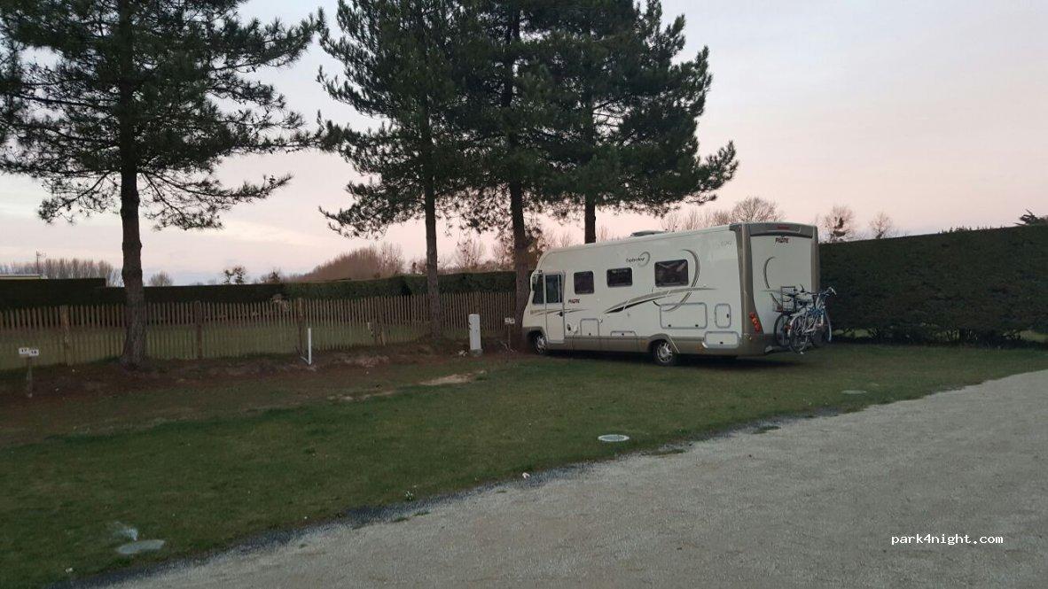 Aire camping-car - le Sud