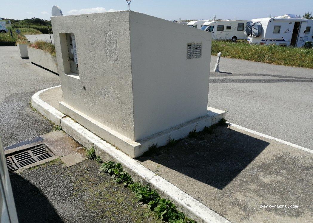 Air de stationnement de camping-car