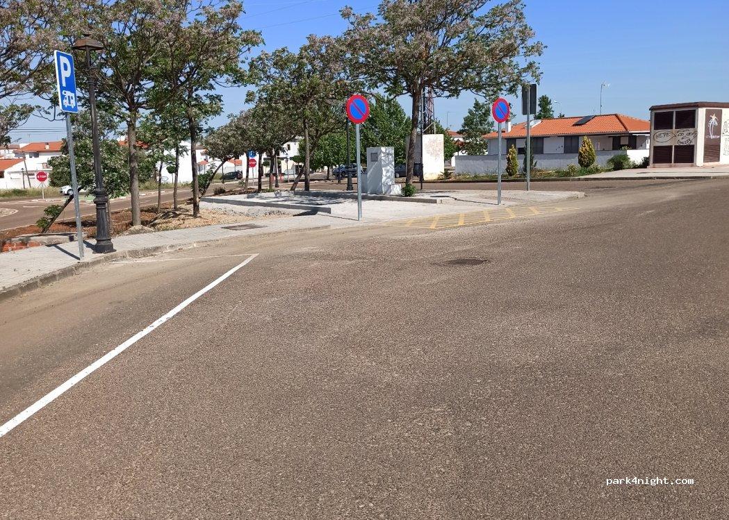 Área autocaravanas Olivenza