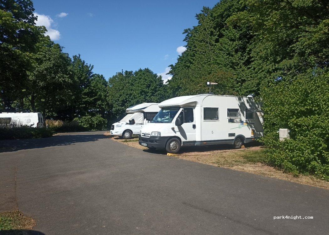 Aire pour camping-cars au Parc D’olhain