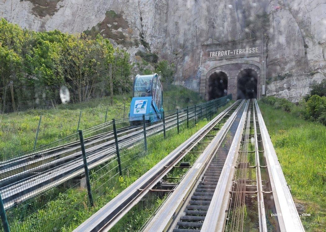 Aire camping-car Le Tréport (falaise)