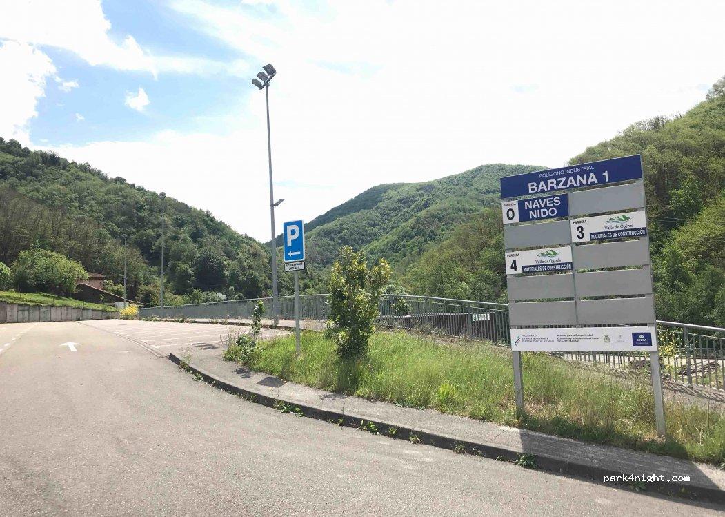 Área de Autocaravanas de Bárzana de Quirós