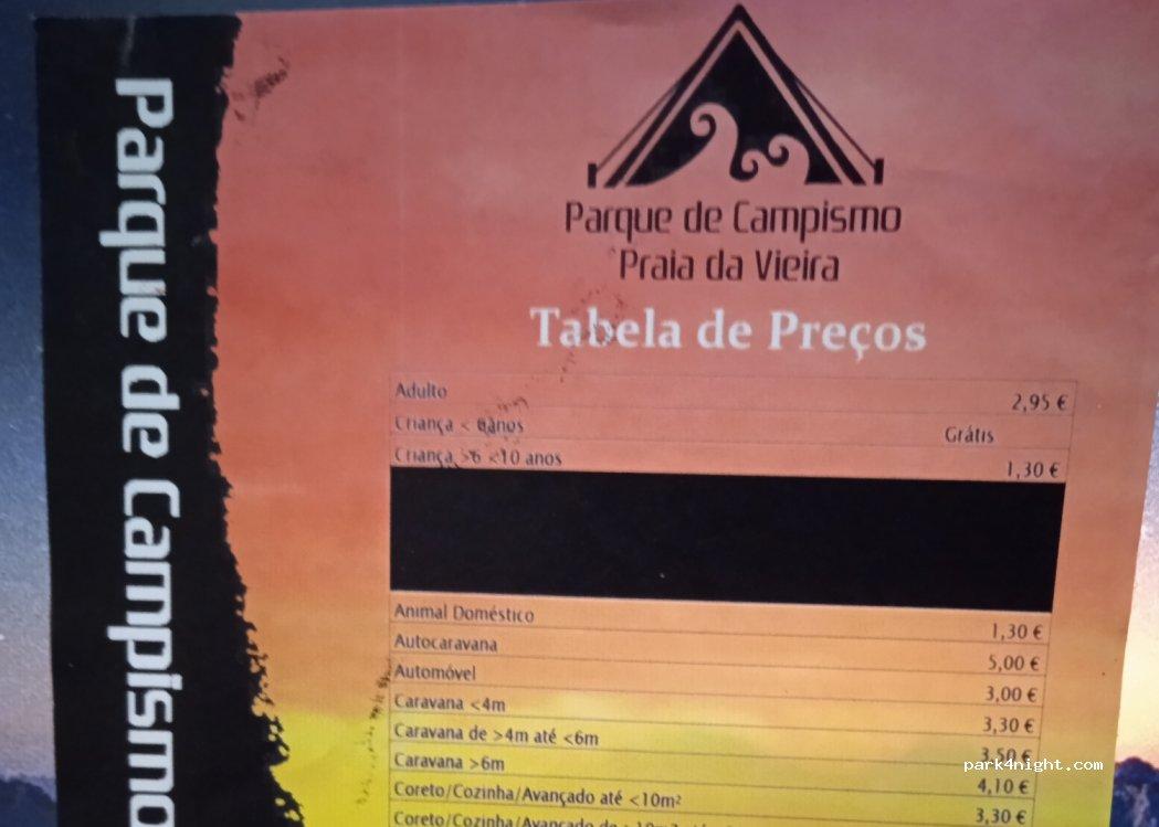 Parque Autocaravanas da Praia de Vieira