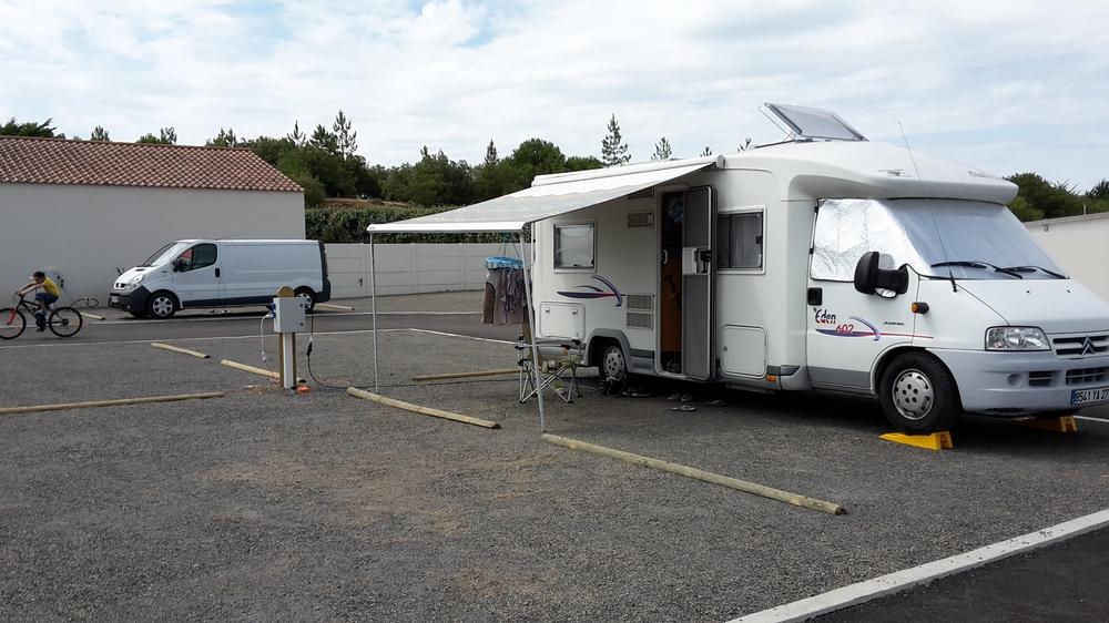 Aire de Camping-Car La Parée du Jonc, St Jean de Monts - Foto 6